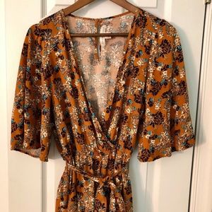 Band of Gypsies Mustard Jumpsuit